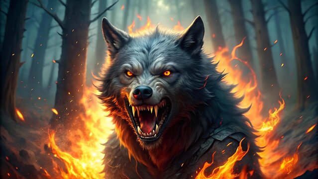 The Howl of Fury: A Lycan's Wrath Unveiled  Generative AI