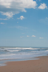 beach and sea