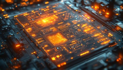 Obraz premium Regulatory Compliance Visualization: High-Tech Document Management with Compliance Checklists and Alerts