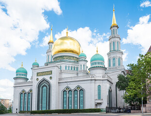 The Cathedral mosque in the city