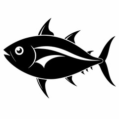 Tuna Black silhouette