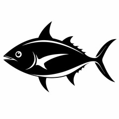 Tuna Black silhouette