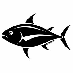 Tuna Black silhouette