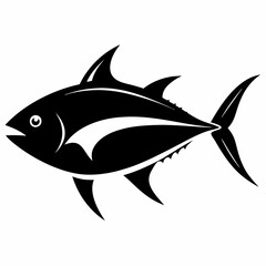 Tuna Black silhouette