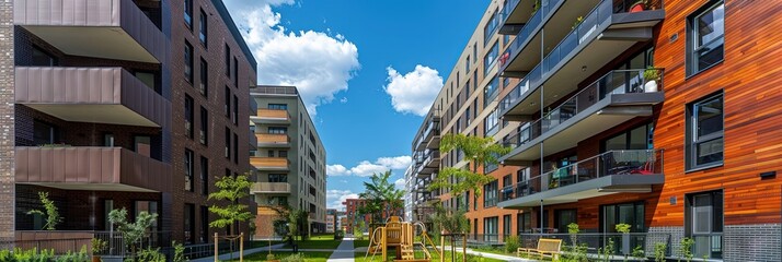 Apartment complex can also hold condominiums