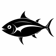Tuna Black silhouette