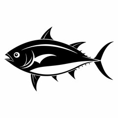 Tuna Black silhouette