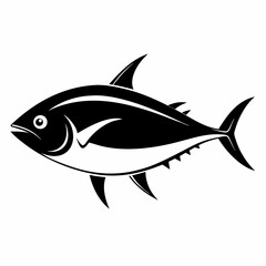 Tuna Black silhouette
