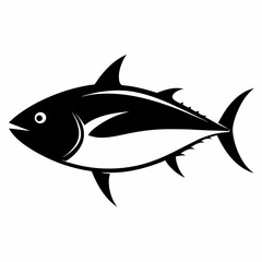 Tuna Black silhouette