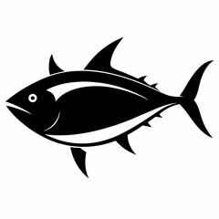 Tuna Black silhouette