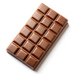 Fototapeta premium chocolate bar on white