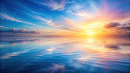 Fototapeta premium Gradient background resembling a dreamy water reflection, dreamy, water, reflection, gradient, background, abstract, calming