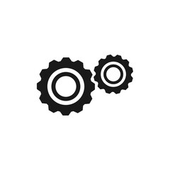 Gear wheels icon