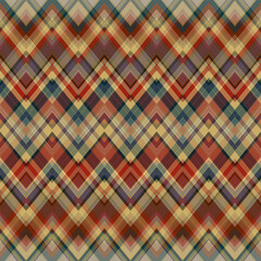 Plaid ethnic traditional motif pattern. Seamless abstract textured design. background for textile print. scarf, rug, pillow, bandana, fabric, clothing, shawl, etc. vector illustration