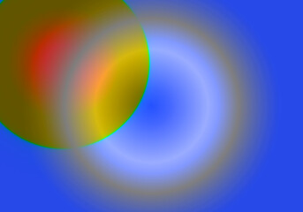 Inclusión. Fondo abstracto de círculos de colores