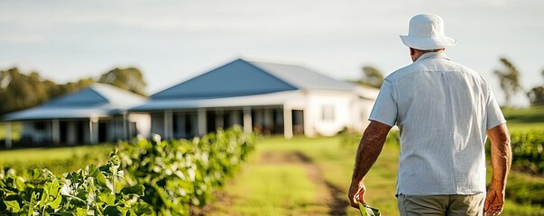 Rural property being assessed for insurance purposes, property insurance, rural assessment