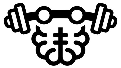 The brain is working hard.