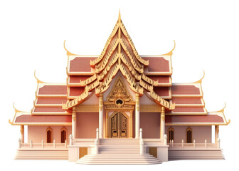 PNG Temple architecture building pagoda.