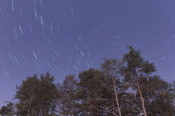 Gwiazdy krążące na niebie  © tomasz