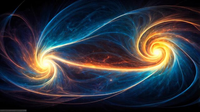 The quantum field, a swirling dance of energy and matter