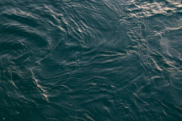 Close-Up of Rippling Water Surface