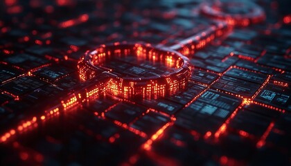 Obraz premium Secure Governance and Compliance Solution: Advanced Document Management with Encryption and Regulatory Features