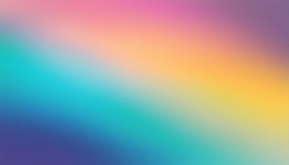 Fototapeta premium Soft Gradient Pastel Background with Subtle Textured Overlay, Featuring a Smooth Transition from Warm Pink and Peach Hues to Cool Blues and Purples, Ideal for Design, Art Projects