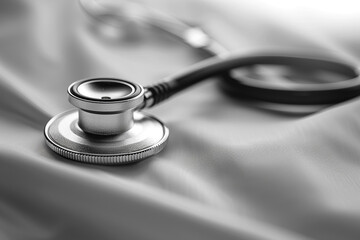 close up photo of a stethoscope, this image is suitable for use as a background for presentations and posters