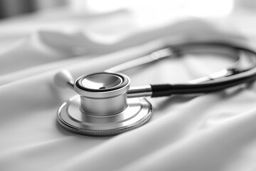 close up photo of a stethoscope, this image is suitable for use as a background for presentations and posters