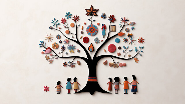 Tree With Multicultural Roots