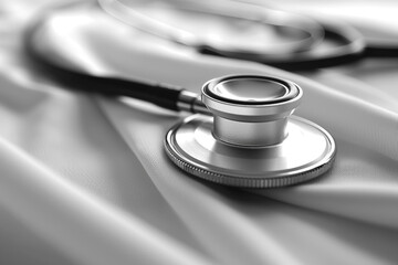 close up photo of a stethoscope, this image is suitable for use as a background for presentations and posters