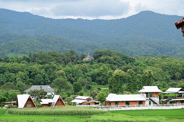 village in the mountains