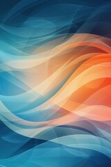 Abstract Rainbow Vector Art With Fluid Shapes and Color Gradients