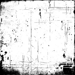 Worn and Scratched Grunge Texture with Old Film Look