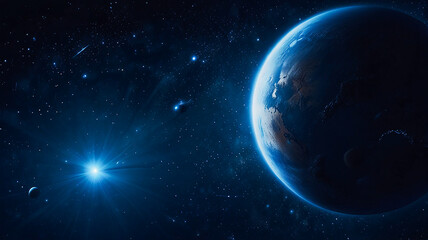 Obraz premium Pictures Space Background