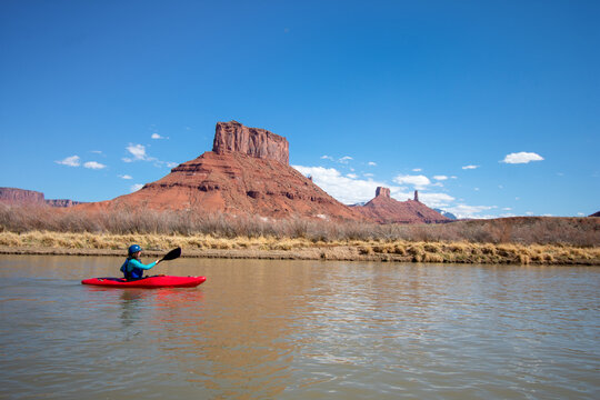 Canyon kayaking