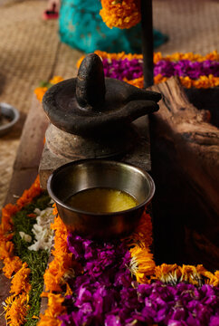 Ghee and lingam