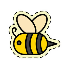 Bee Sticker
