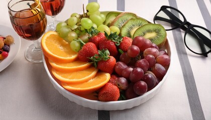 フルーツの盛り合わせ