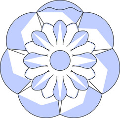 vector sketch illustration silhouette design wall decoration traditional vintage ethnic ornament