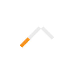Broken cigarette