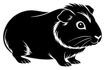 
guinea pig silhouette, Guinea Pig vector illustration