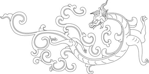 sketch vector illustration silhouette design icon symbol wall decoration ornament classic ethnic vintage traditional 