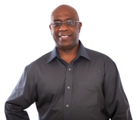 PNG Portrait glasses shirt adult transparent background