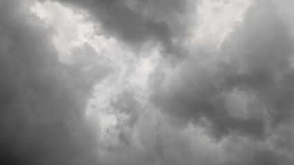 Obraz premium storm clouds timelapse