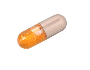  lip gloss in a . ball bottles  isolated