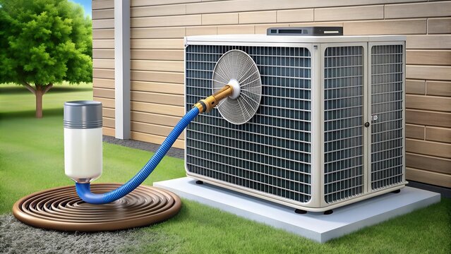 Visualizing the Vacuum Pulling Process for Residential Air Conditioner Outdoor Units  Generative AI