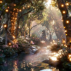Fairy Grove Enchanted Light fantasy