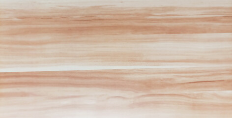 Laminate flooring in pastel tones.