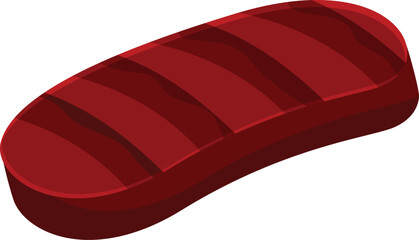 This is a grilled meat steak showing bbq food preparation